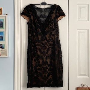 Tadashi Shoji Black Lace Dress